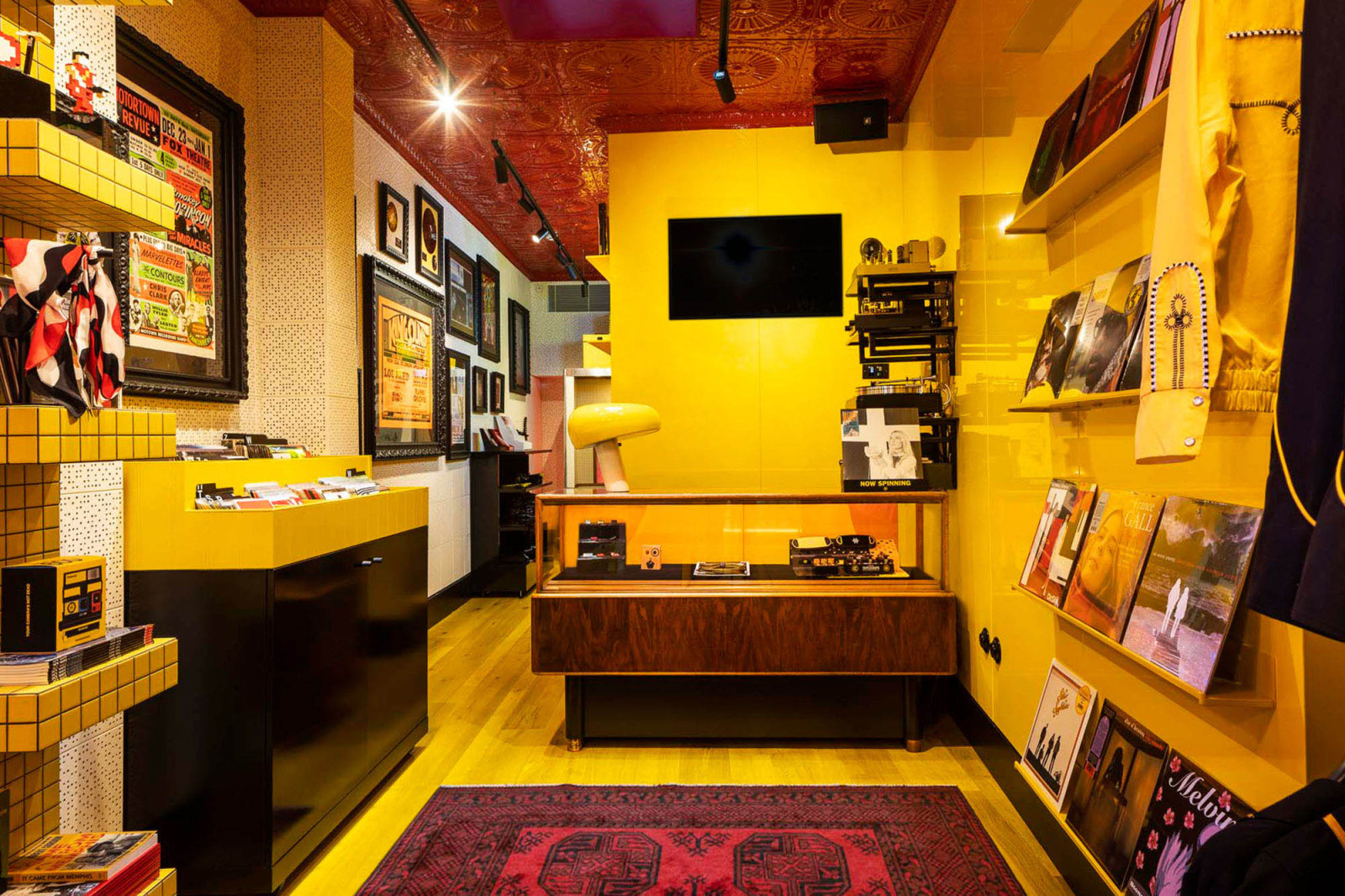 Third Man Records London concept store interior — designed by BusbyWebb, Soho