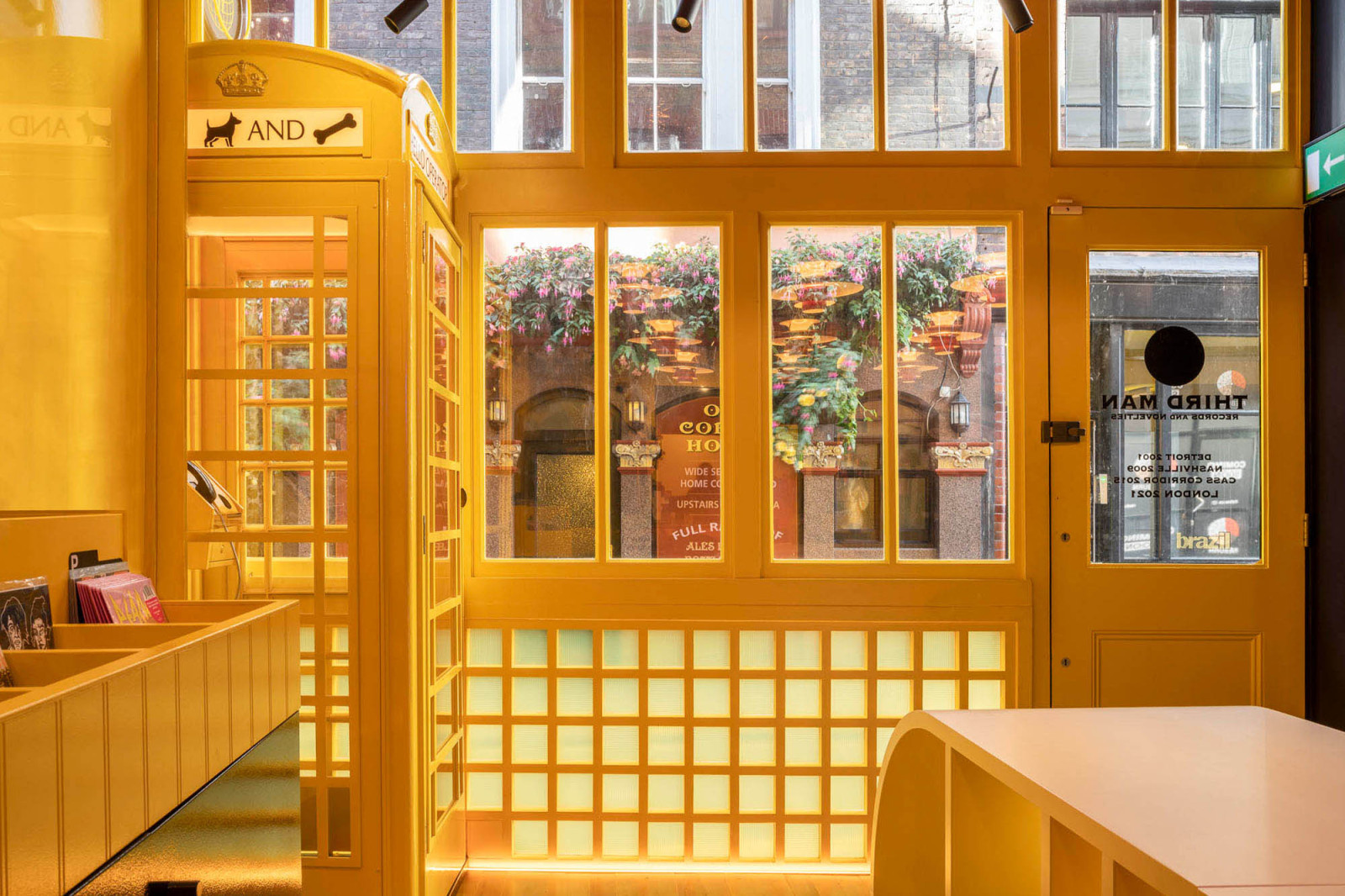 Experiential design for Third Man Records, London by BusbyWebb